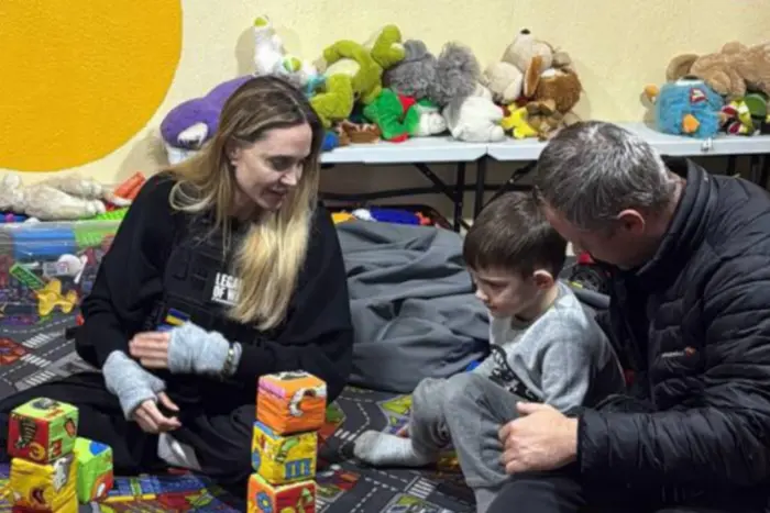 Анджеліна Джолі відвідала Херсон (фото)