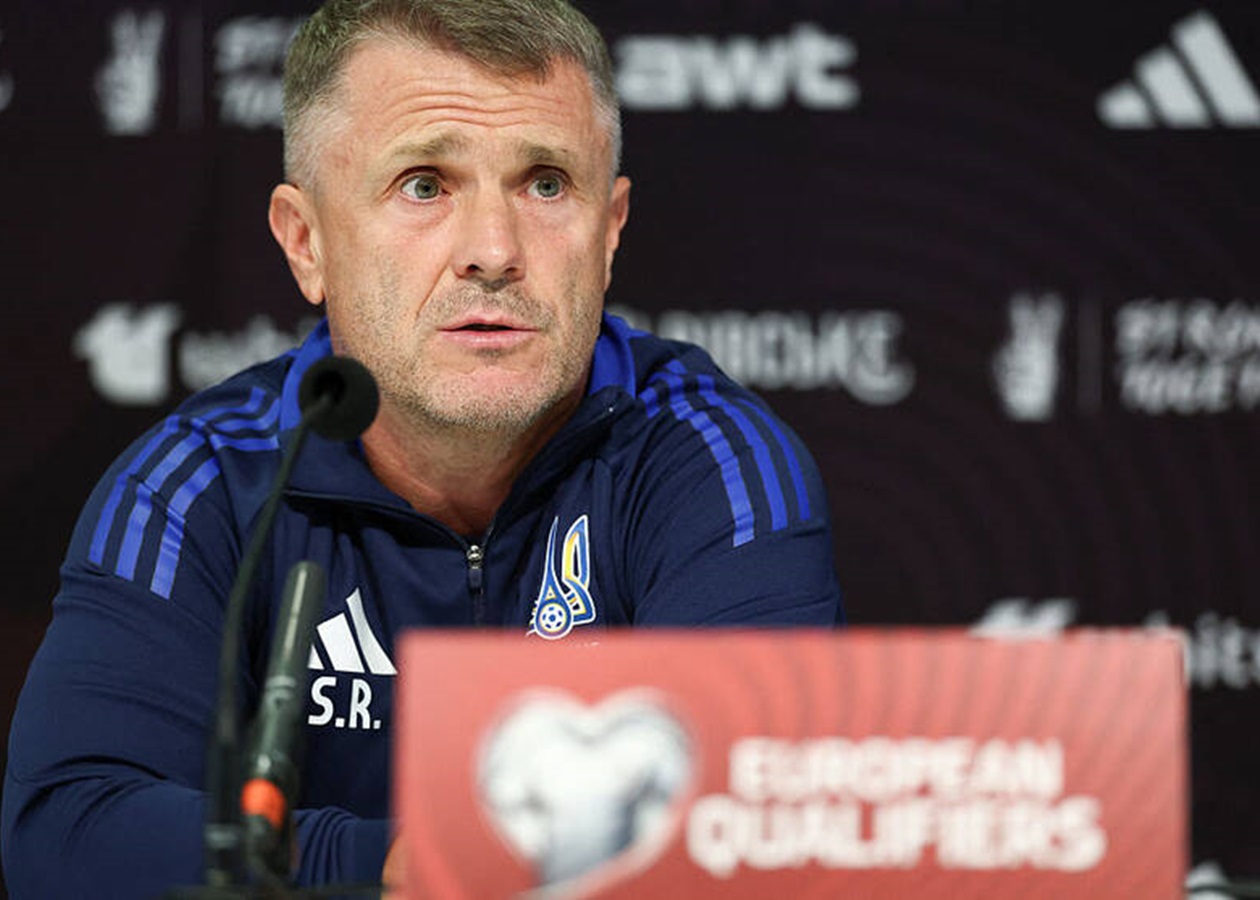 Ребров дає передматчеву пресконференцію