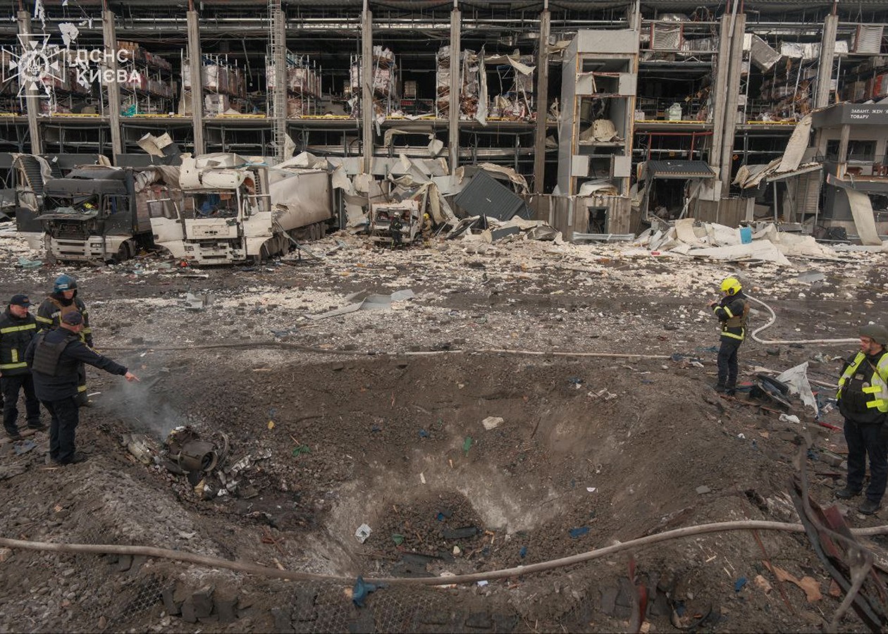 СюжетЧотири повітряні цілі: як ворог бив по Києву