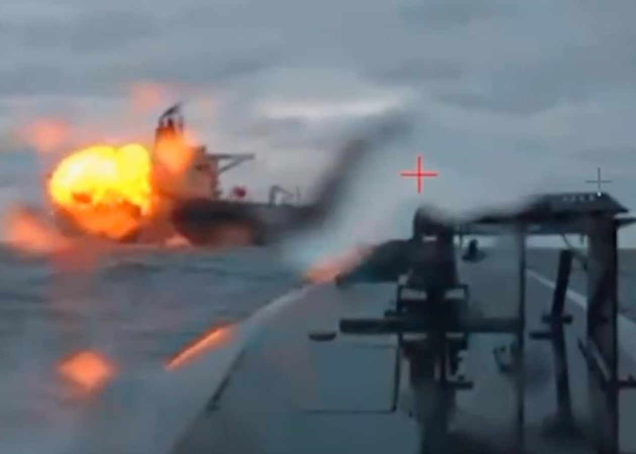 Україна атакувала танкер РФ у Чорному морі