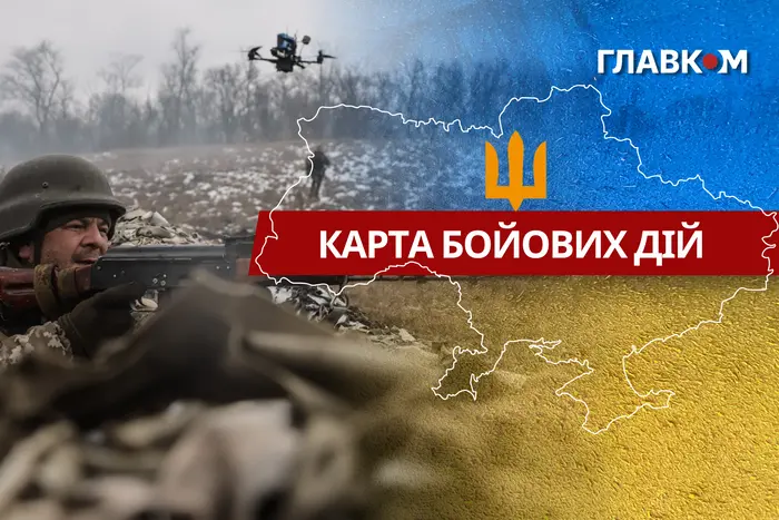 Карта бойових дій в Україні станом на 29 січня 2026 року