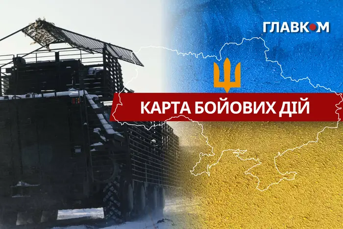 Карта бойових дій в Україні станом на 9 березня 2026 року