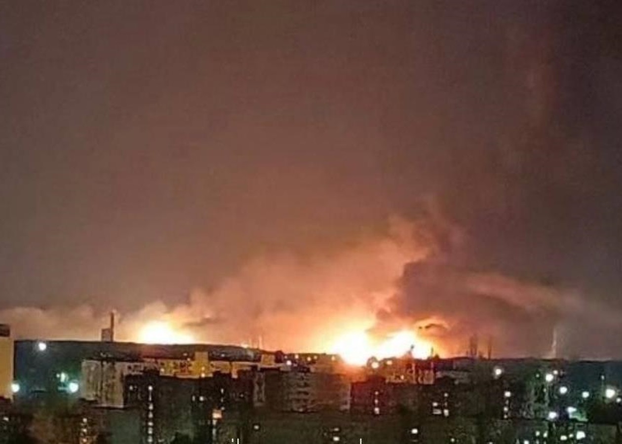 У Рязані палає НПЗ – соцмережі