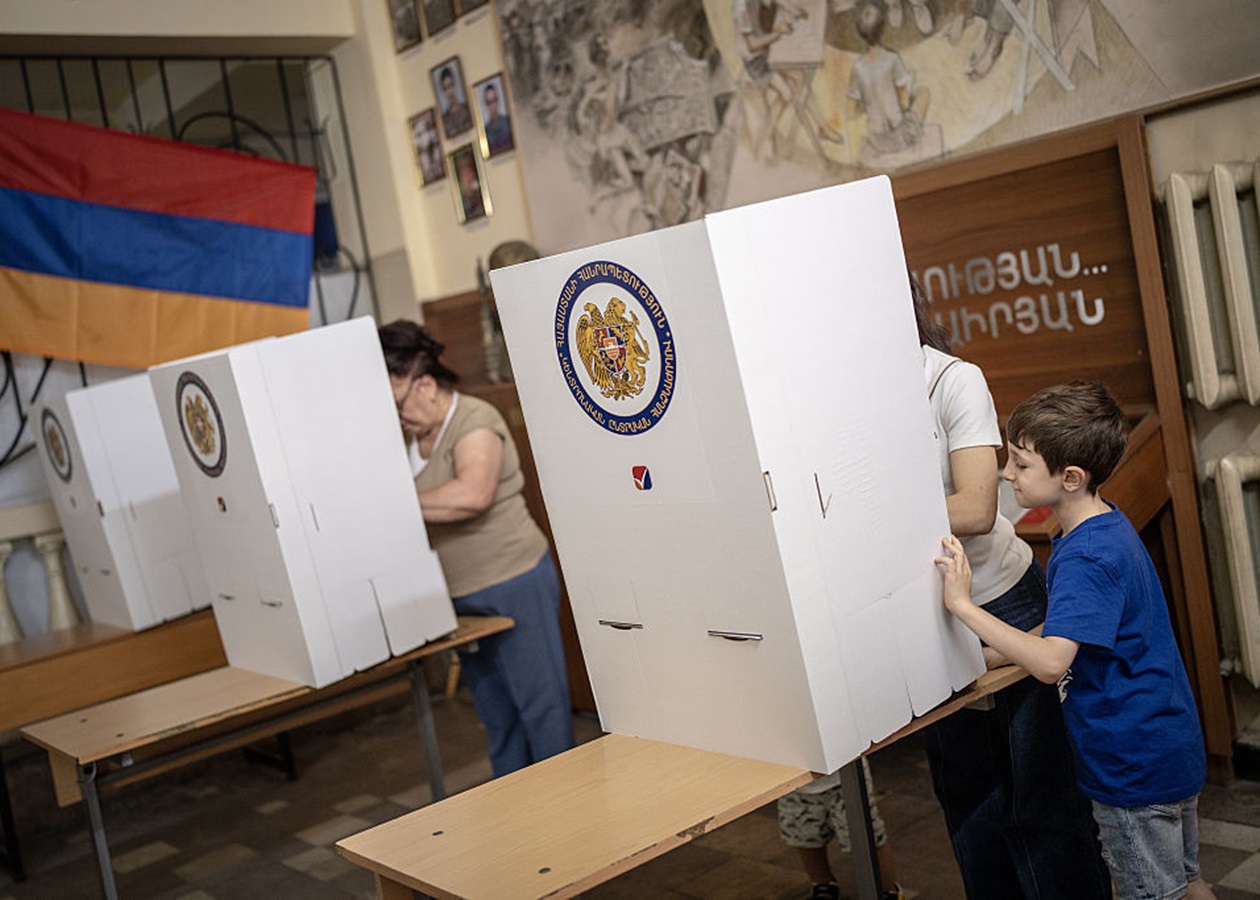 У Вірменії підрахували 100% голосів на виборах