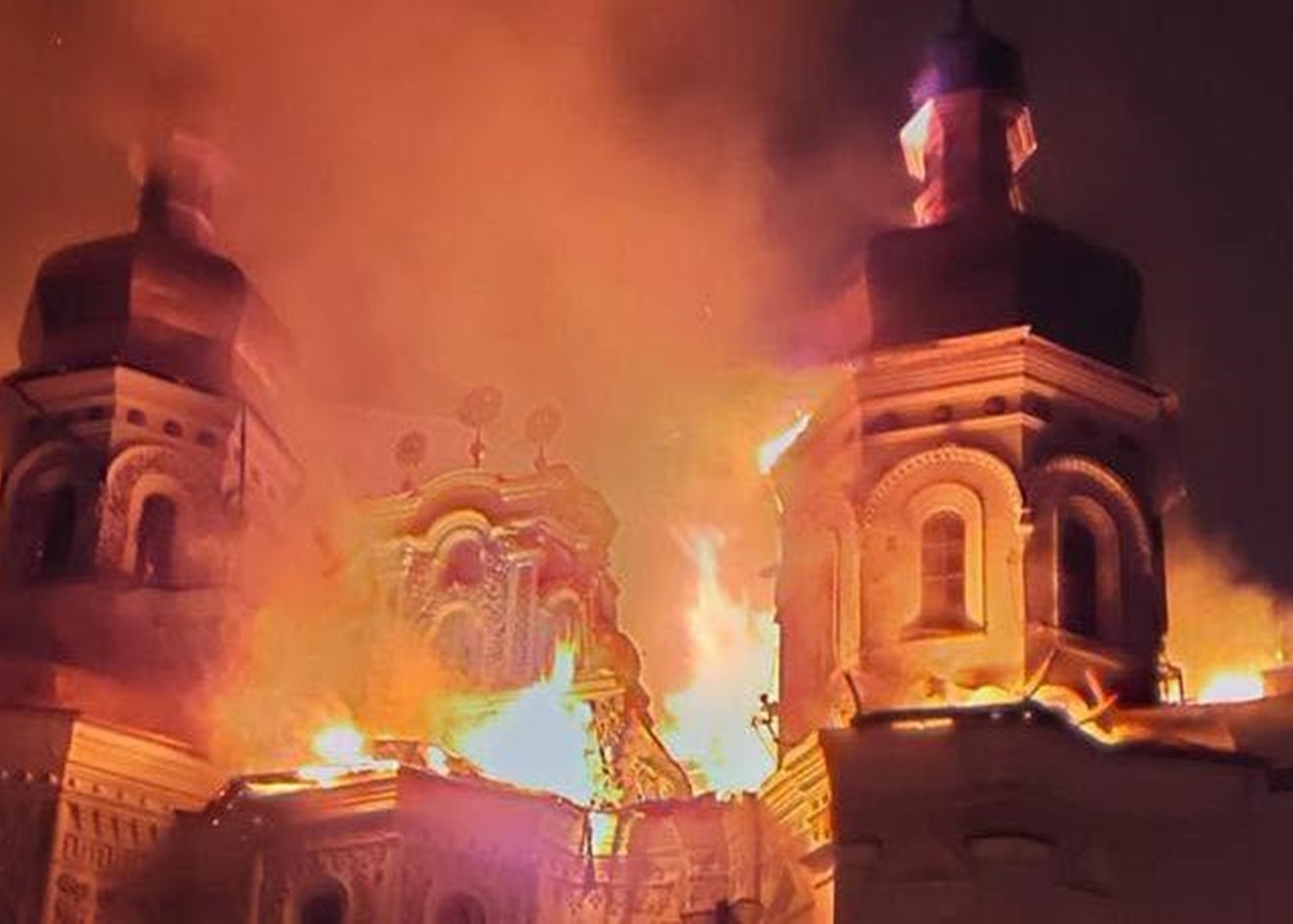 Пожежа у Лаврі: у ПЦУ зробили заяву