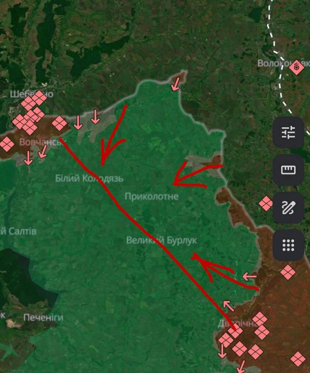 Росіяни намагаються створити великий плацдарм на Харківщині: Названо ключові напрямки