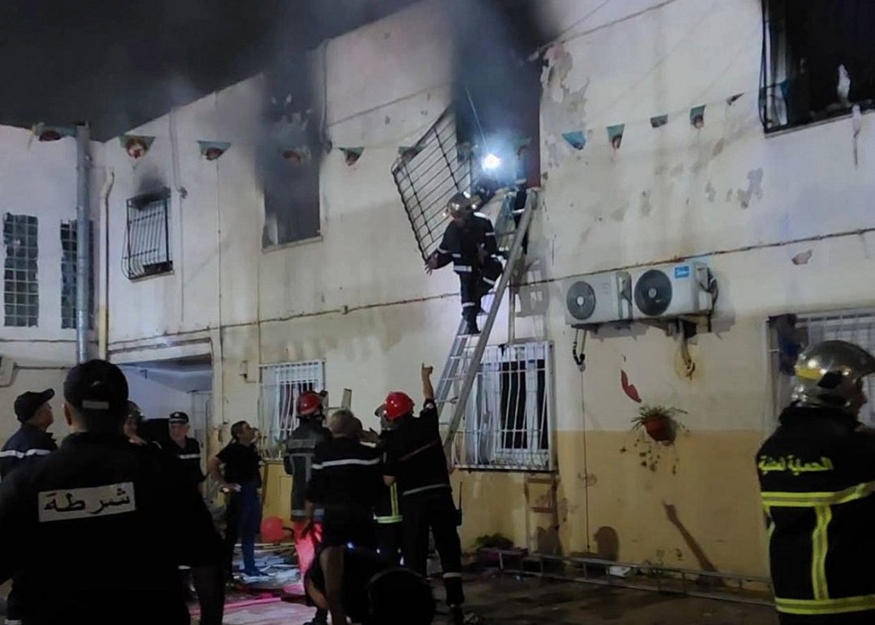 У дитбудинку в Алжирі спалахнула пожежа: 11 загиблих, є поранені