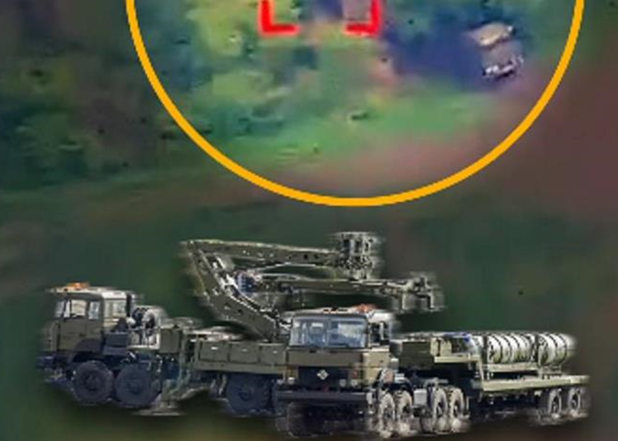 ЗСУ знищили заряджальну установку ЗРК С-300 з боєкомплектом